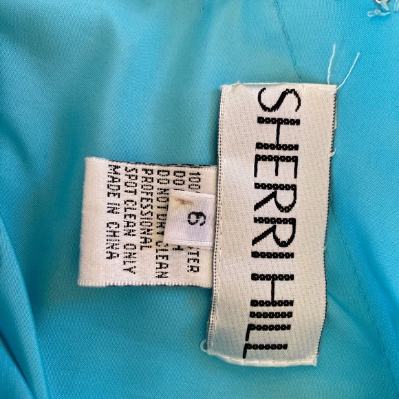 SHERRI HILL LITTLES GIRL BLUE PAGEANT DRESS K51259 SIZE 6 - Picture 9 of 10